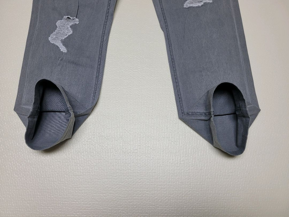 UGIZ 남자 데미지워싱 청바지 32 그레이--7