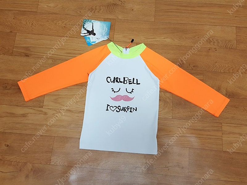 새상품)컬벨&서패스 아동 래쉬가드 상의 남여 8-9세--4