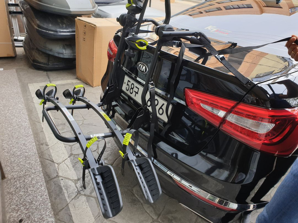 아트원 이지랙 2대용 및 버즈랙 파일럿2.3(2대용,3대용) 후미형자전거캐리어,견인볼 히치형 최저가--9