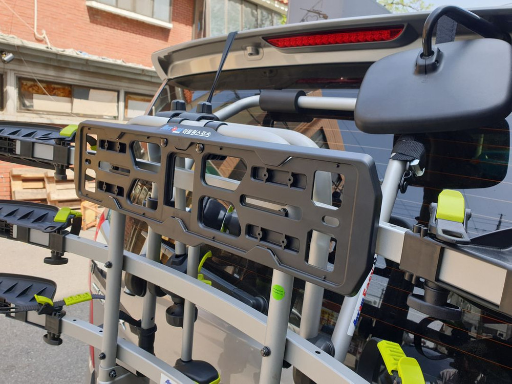 아트원 이지랙 2대용 및 버즈랙 파일럿2.3(2대용,3대용) 후미형자전거캐리어,견인볼 히치형 최저가--3