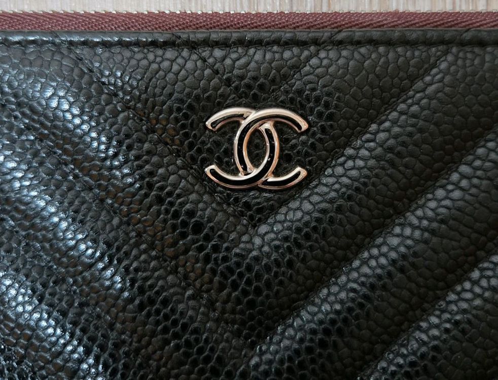 샤넬 쉐브론 미듐 클러치 (가격내림)--4