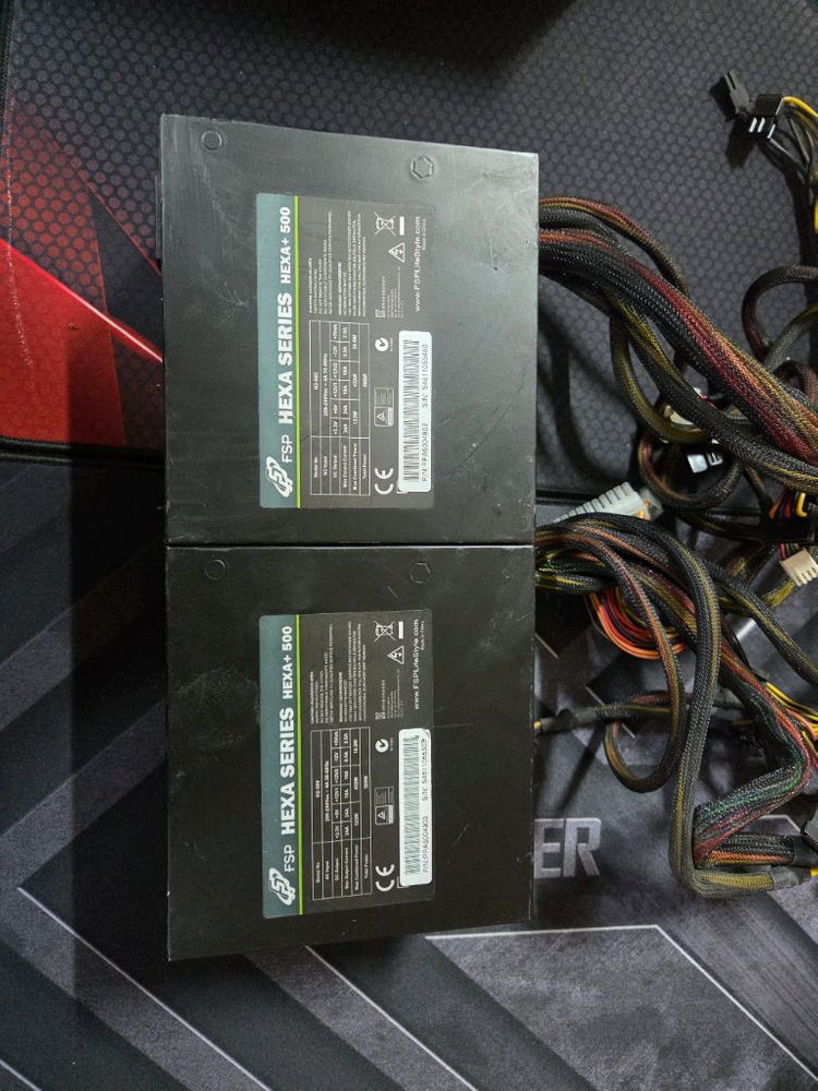 FSP 500W 파워서플라이 2개 세트--1