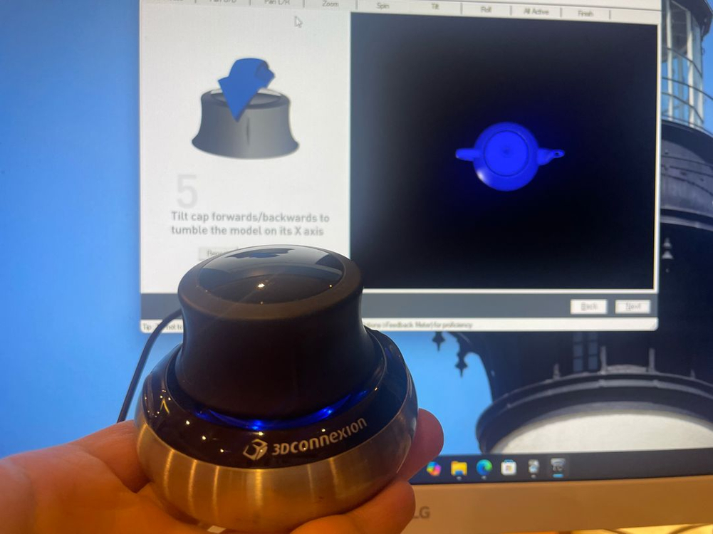 3D마우스 3d connexion spacenavigator유선 택포--4