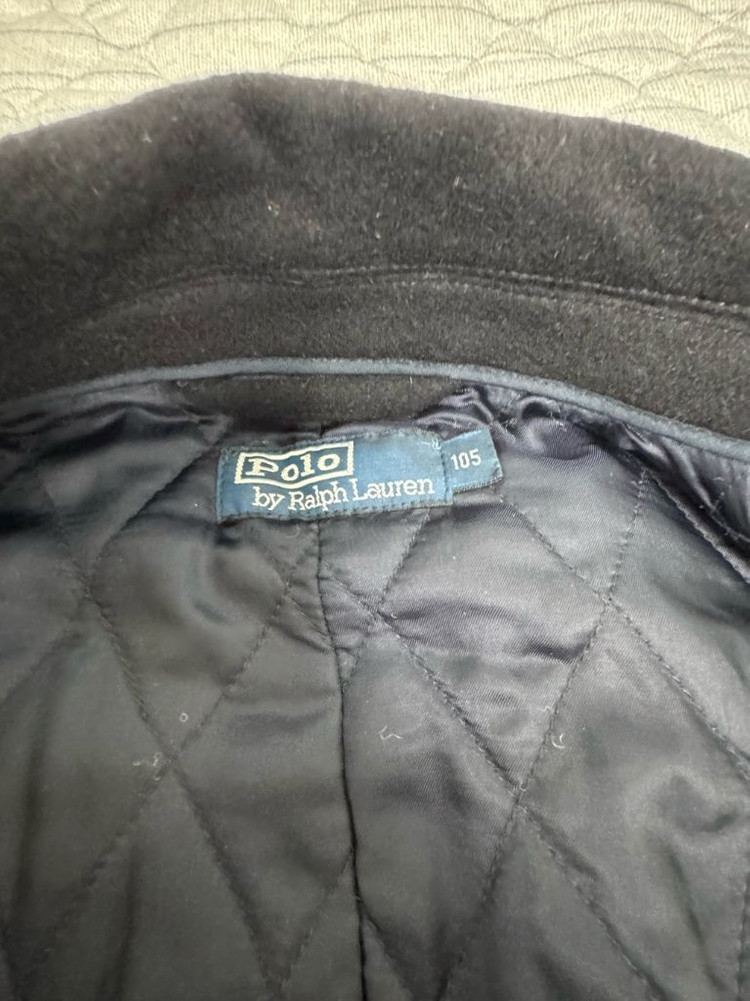 폴로 랄프로렌 울 하프코트--5