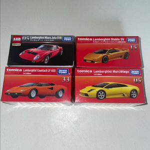 토미카 프리미엄 람보르기니 미개봉 4종 일괄 팝니다