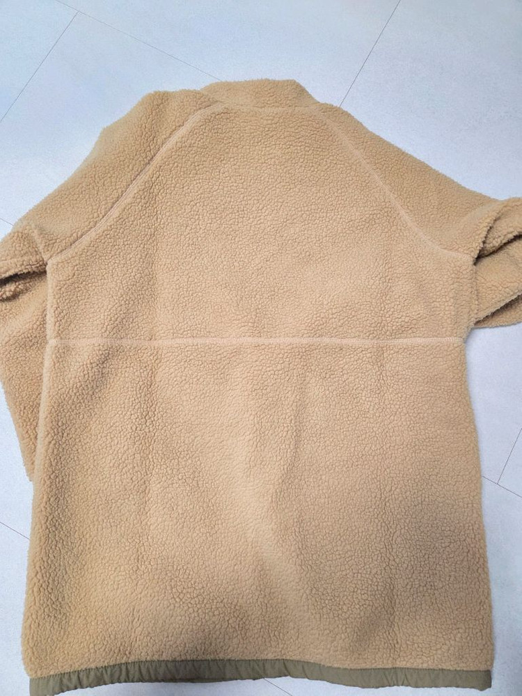 캉골키즈 양면(리버서블)후리스 점퍼 145사이즈.--2