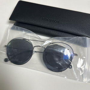 룩옵티컬 LC5877H 티타늄 안경테+안경알+클립온 선글라스 새상품