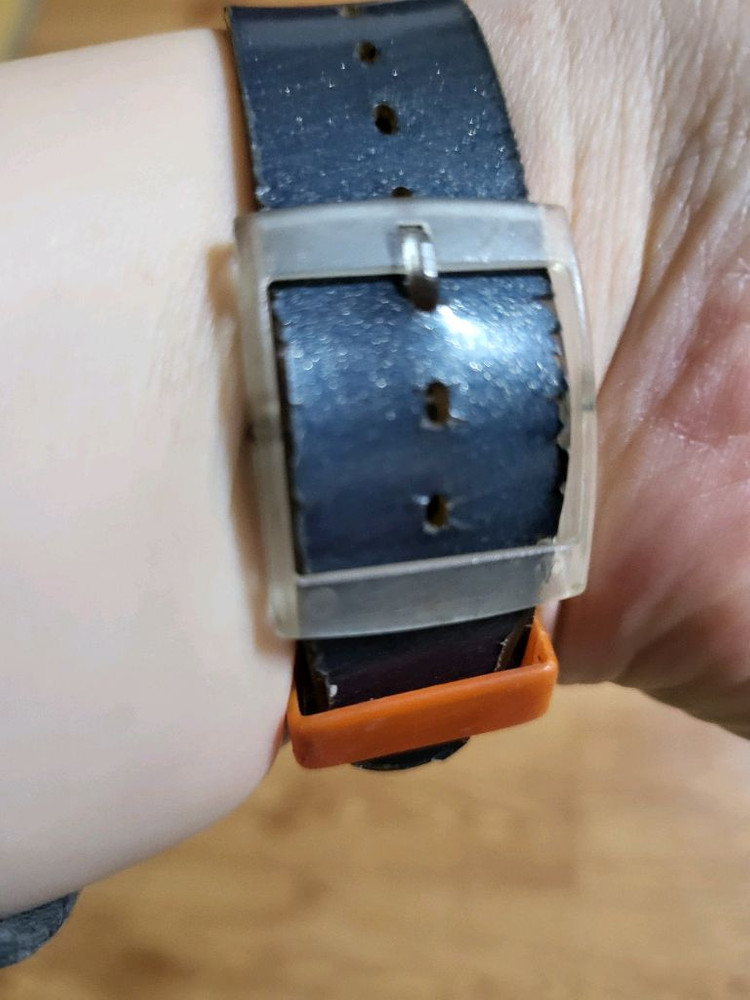 빈티지 스와치 아쿠아크로노 손목시계 이미지