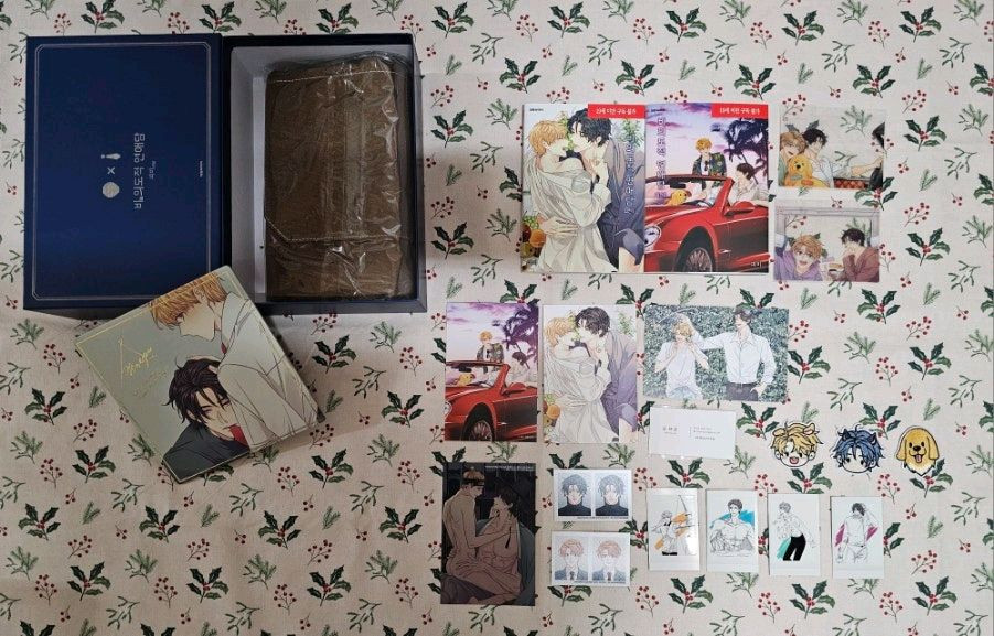 비의도적 연애담 1~6 + 외전 1~2 박스세트 ( 애니메이트 특전 + 코믹존 특전 )--2