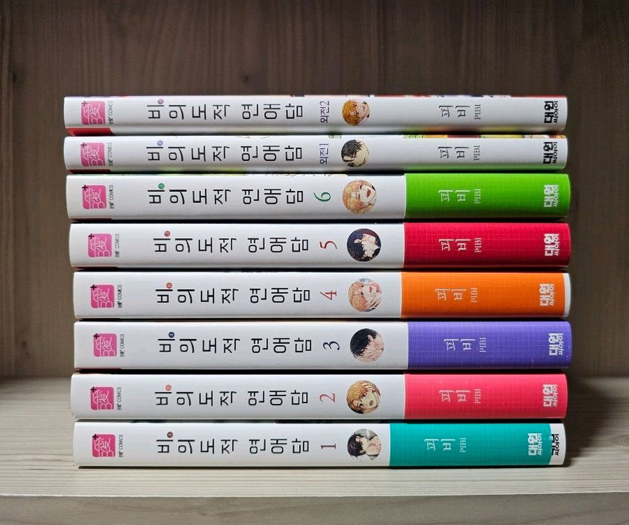 비의도적 연애담 1~6 + 외전 1~2 박스세트 ( 애니메이트 특전 + 코믹존 특전 )--3