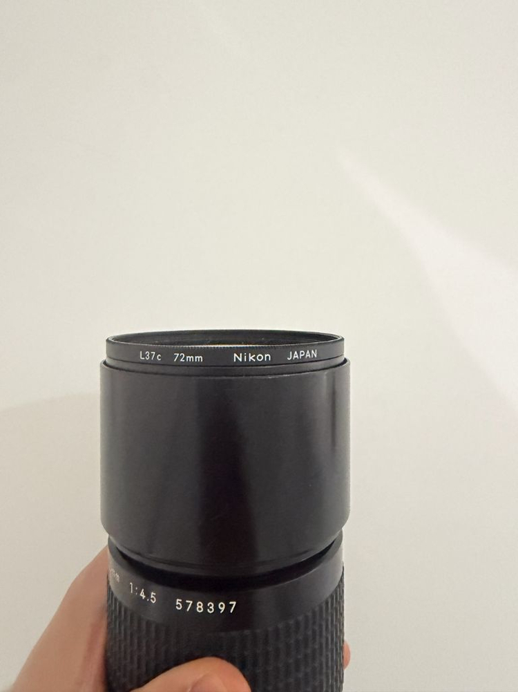 니콘 NIKKOR 300mm F4.5 AI-S 수동 망원렌즈--1