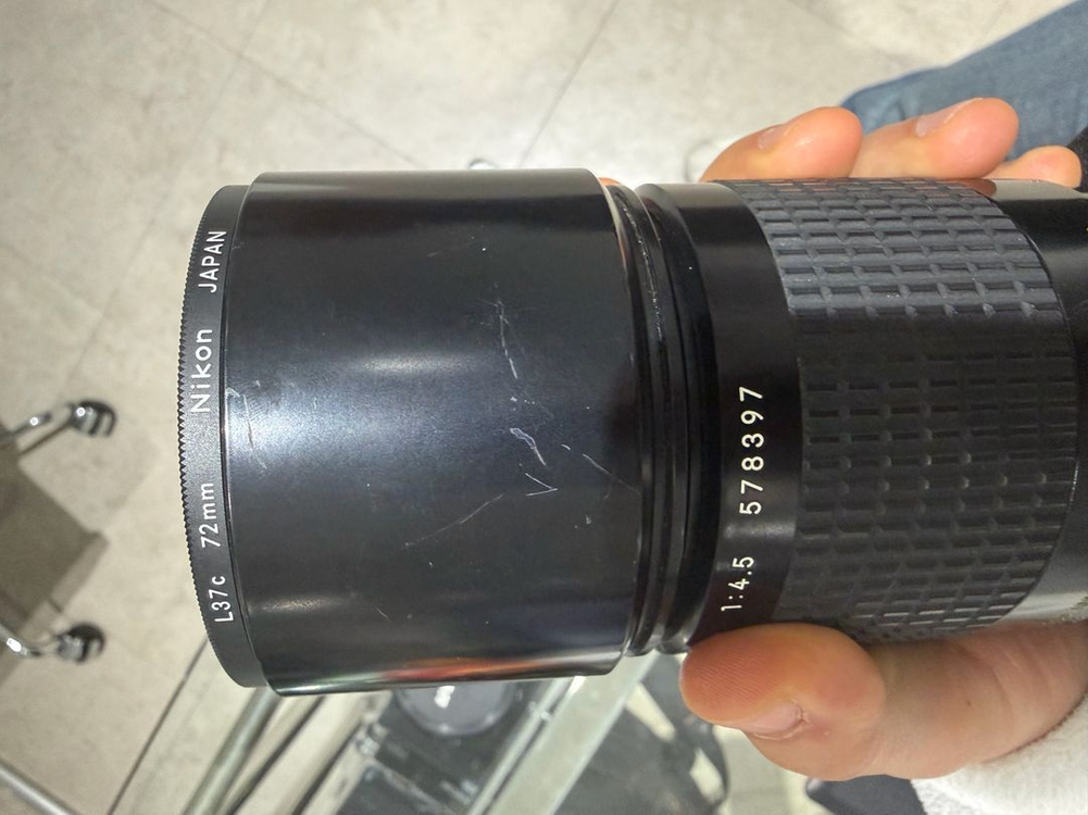 니콘 NIKKOR 300mm F4.5 AI-S 수동 망원렌즈--4