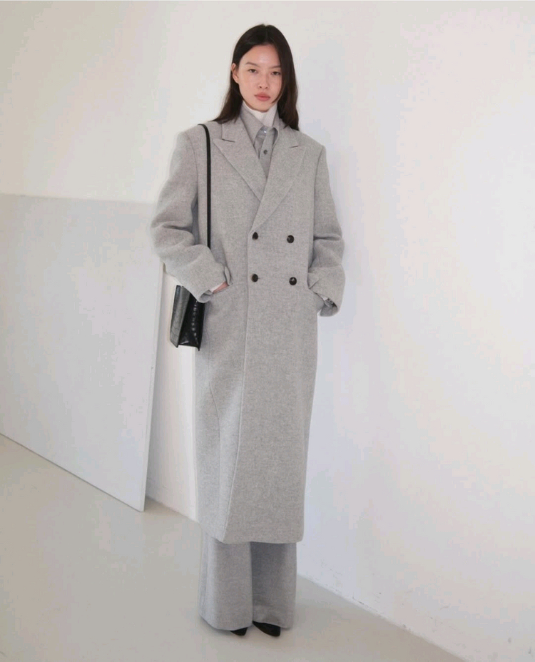 레디투웨어 알투더블유 R2W Verona wool cash CT 블랙 2M 새제품 이미지