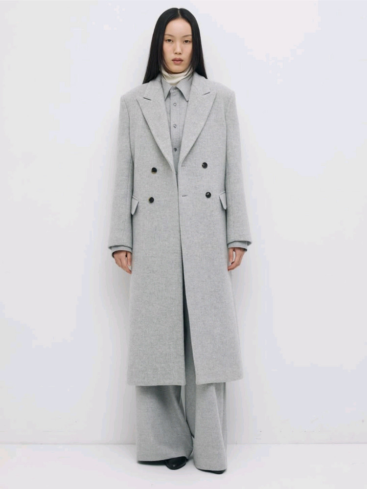 레디투웨어 알투더블유 R2W Verona wool cash CT 블랙 2M 새제품 이미지