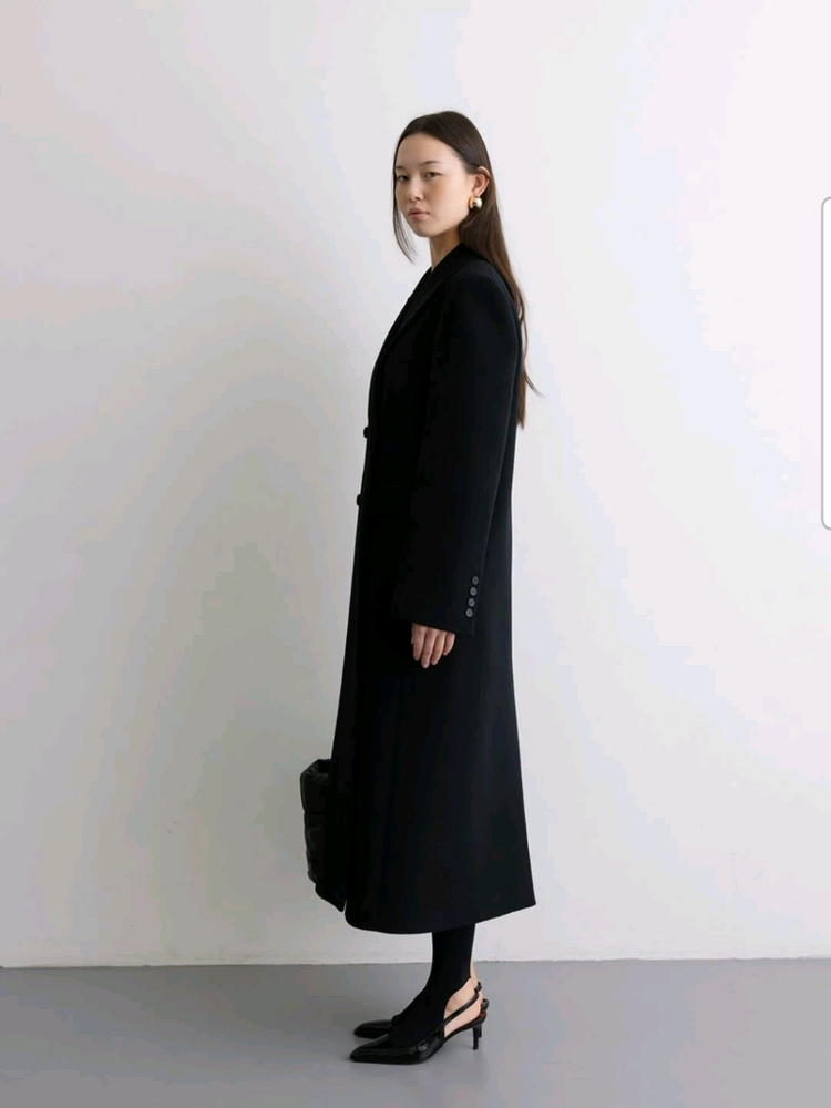 레디투웨어 알투더블유 R2W Verona wool cash CT 블랙 2M 새제품 이미지