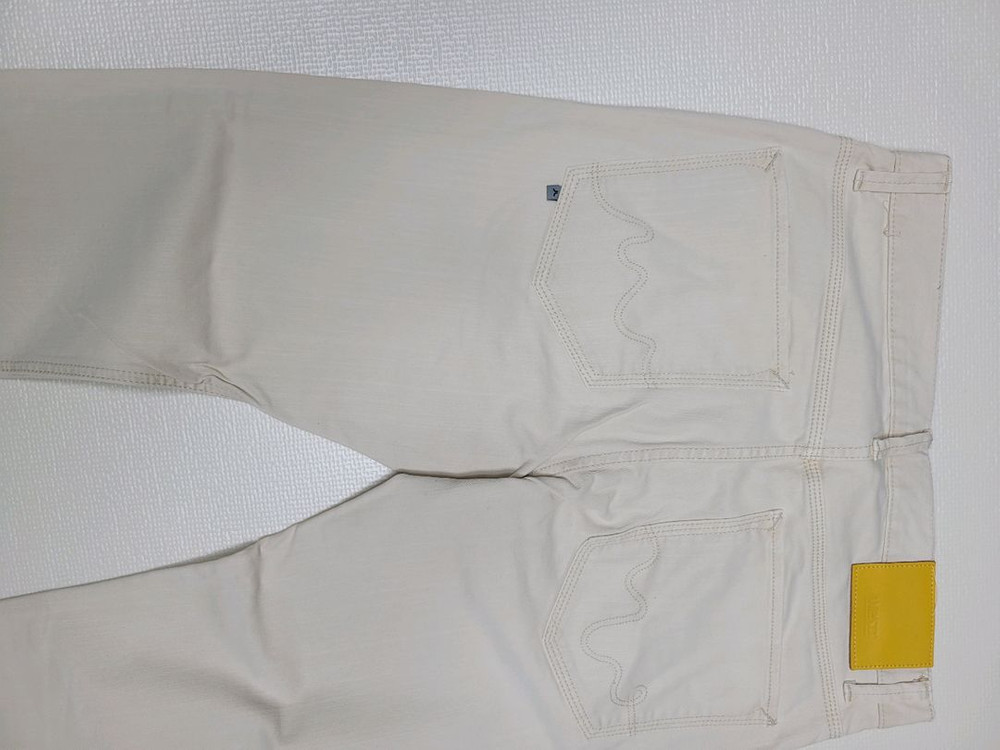WESC 남자 Eddy 청바지 W33 L32 아이보리--14
