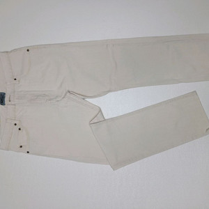 WESC 남자 Eddy 청바지 W33 L32 아이보리
