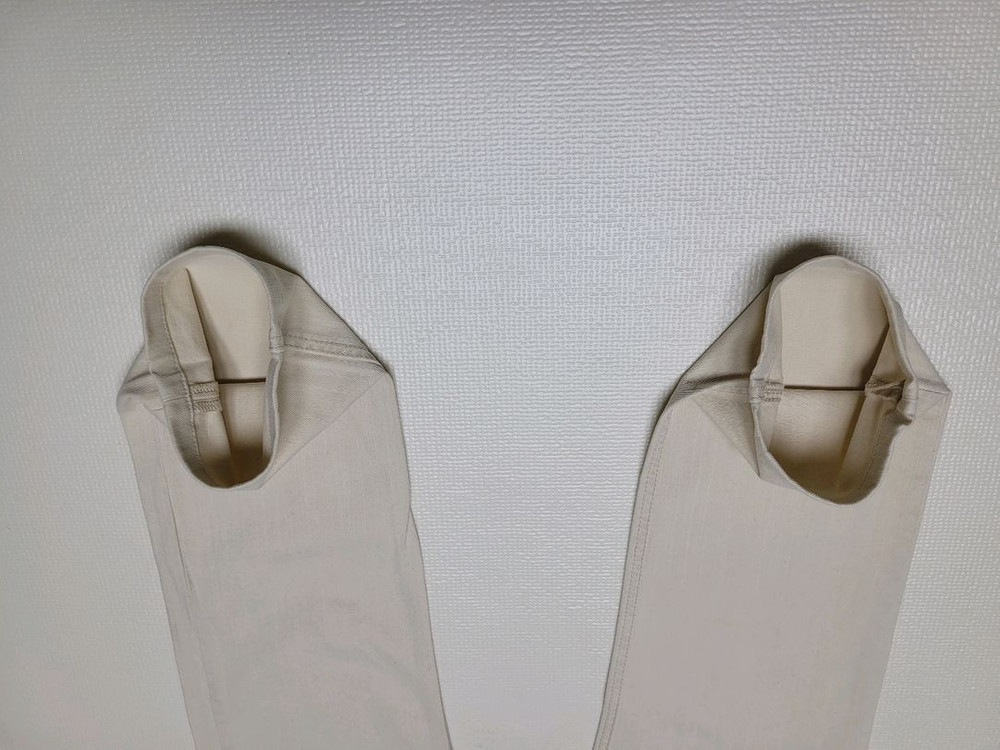 WESC 남자 Eddy 청바지 W33 L32 아이보리--7