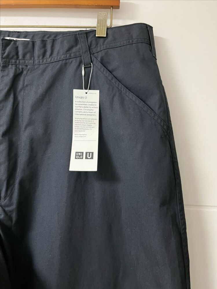 유니클로 와이드 치노 팬츠 (새상품) U라인--2