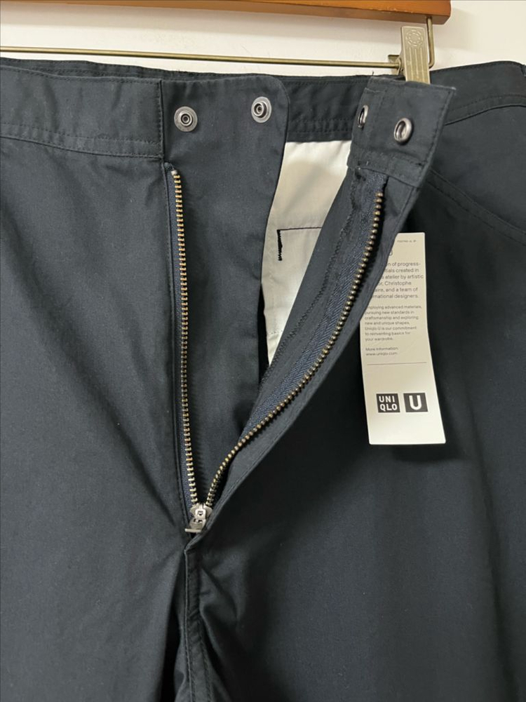 유니클로 와이드 치노 팬츠 (새상품) U라인--6