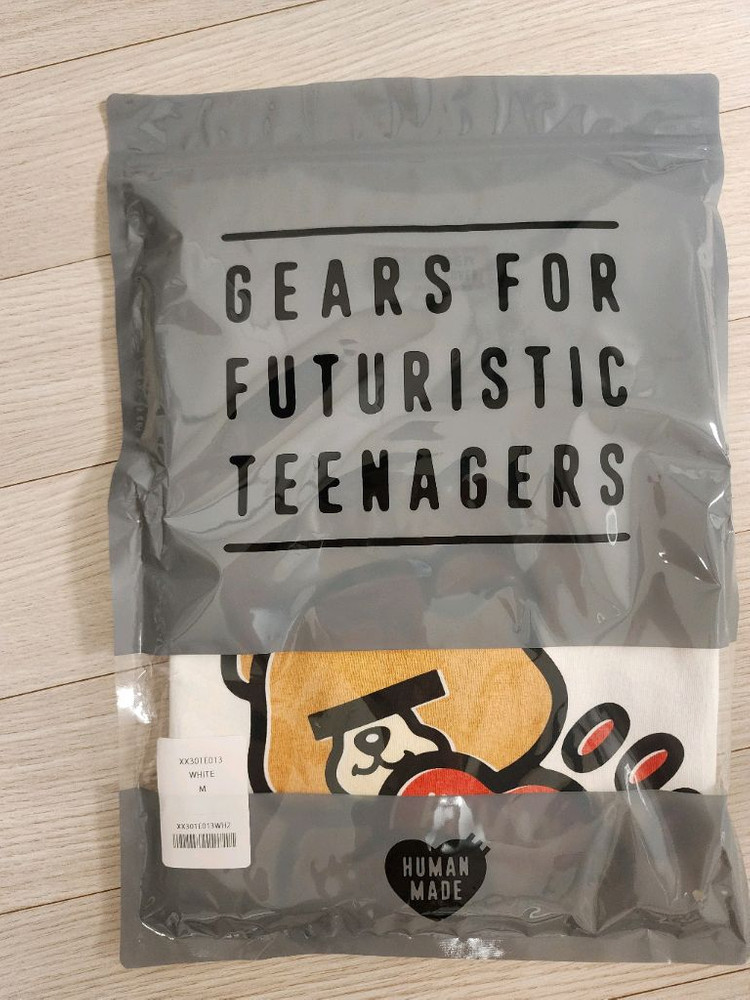 휴먼 메이드 x 언더커버 반팔티셔츠 화이트--1