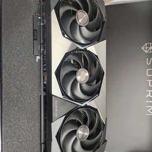 내용필독 msi rtx5090 슈프림 그래픽카드