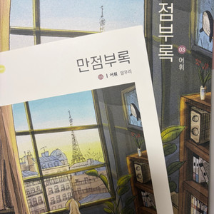 시대인재 국어 강은양 선생님 만점부록 3권 어휘 + 어휘책(새상품)