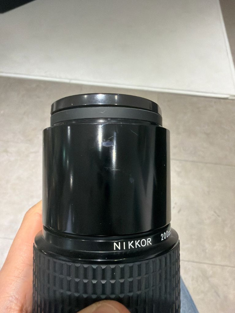 니콘 NIKKOR 200mm F4 수동 망원렌즈 (AI)--3