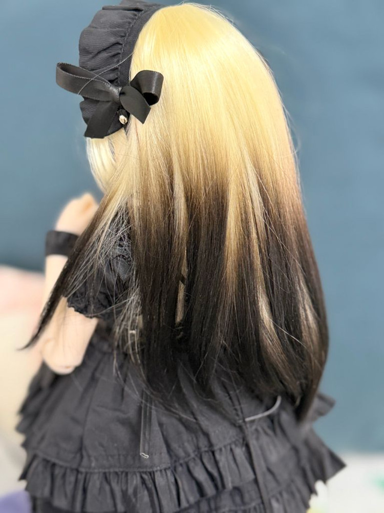 구체관절인형 msd 가발 + 의상 set--4