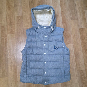 (택포)코오롱 LEE 청룡 에디션 구스패딩 조끼 남 105