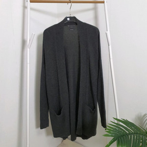 알마니 이태리패프릭 니트 롱가디건