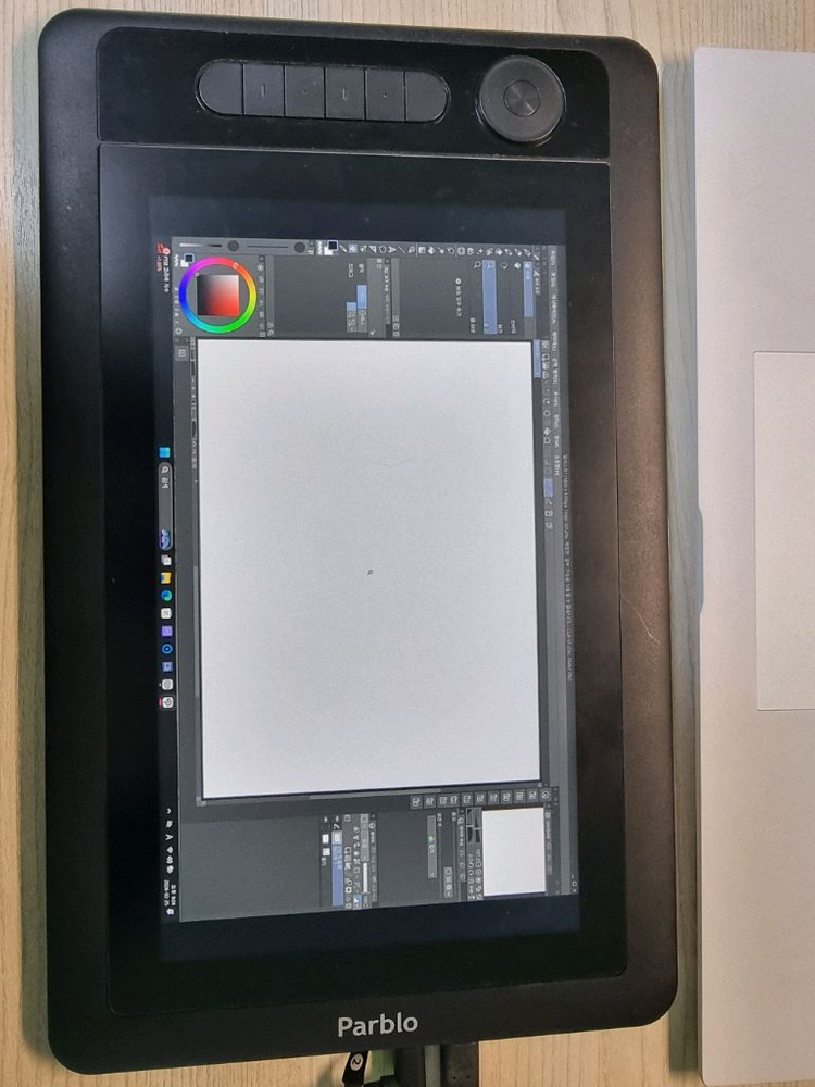Parblo Coast 12 Pro 드로잉 액정 타블렛 + 드로잉 거치대--4
