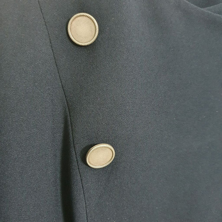 끌로디피에로 더블버튼 하객원피스--3