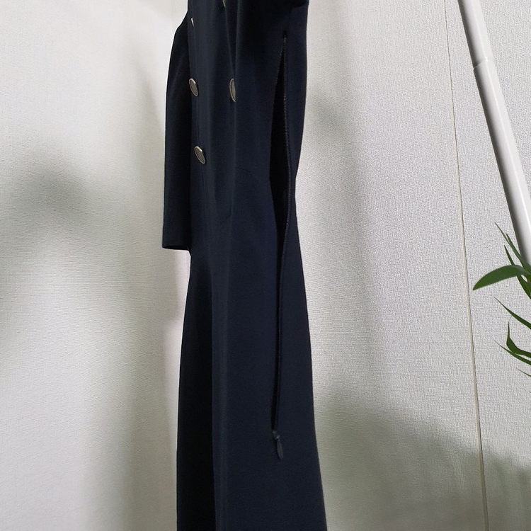 끌로디피에로 더블버튼 하객원피스--5