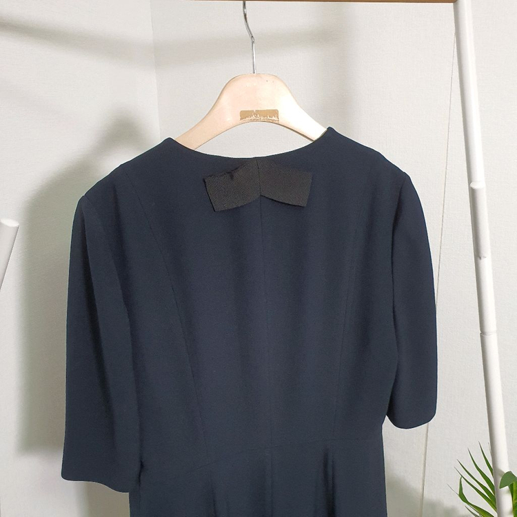 끌로디피에로 더블버튼 하객원피스--8