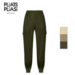 플리츠 조거팬츠 카키(새상품)