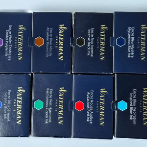 워터맨 잉크8병 일괄