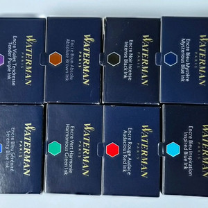 워터맨 잉크8병 일괄