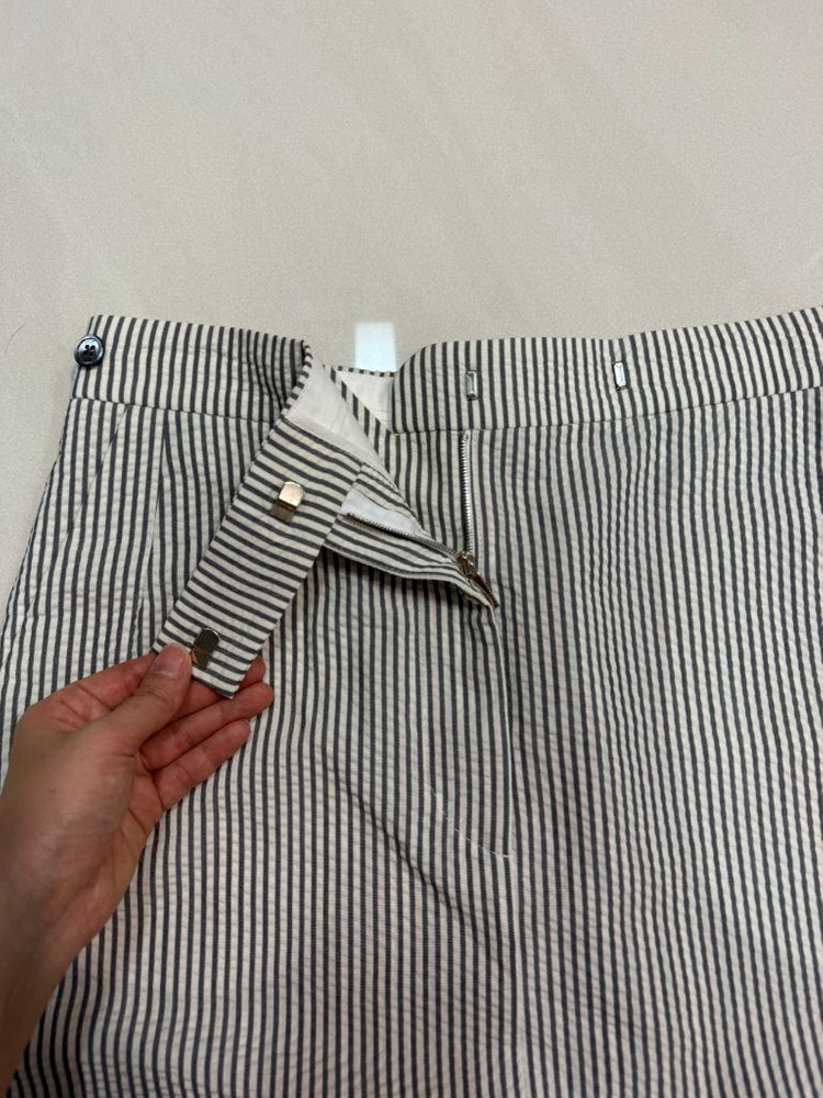 톰브라운 시어서커 펜슬 스커트(새상품)--2