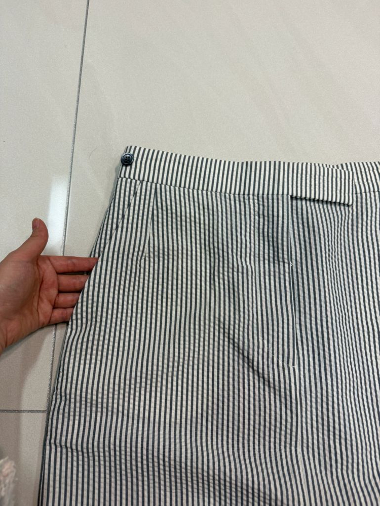 톰브라운 시어서커 펜슬 스커트(새상품)--3