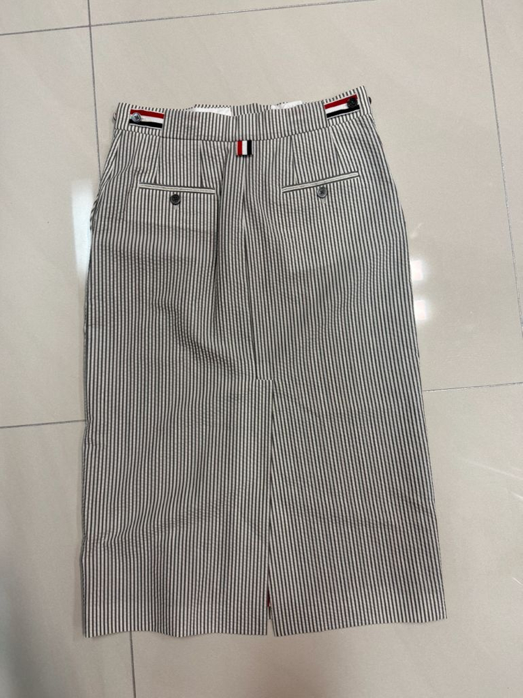 톰브라운 시어서커 펜슬 스커트(새상품)--4