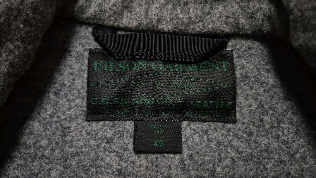 [FILSON] 필슨 울 자켓 블랙라벨 XS 이미지