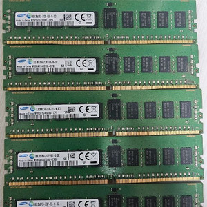 ddr4 ecc reg 2133p 팝니다. 삼성 8gb 8개