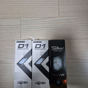 혼마 D1 / 타이틀리스트 Pro V1 골프공