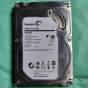 씨게이트 Video HDD 2TB 3.5인치 cctv용 이미지