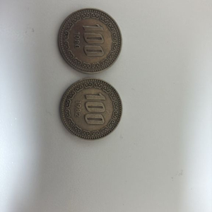1982년 100원 동전 2개 세트