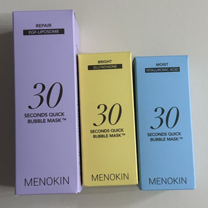 메노킨 30초 퀵 버블 마스크 리페어 95ml,30ml