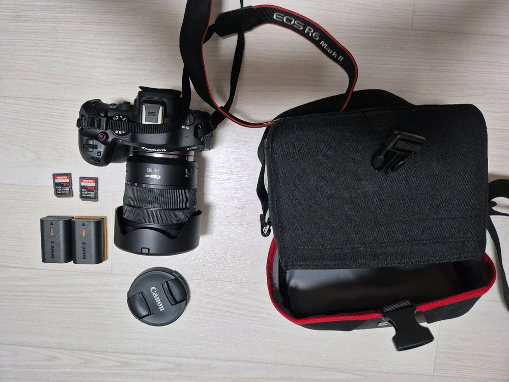 캐논 EOS R6 Mark II+RF 24-105mm F4L IS USM KIT 이미지
