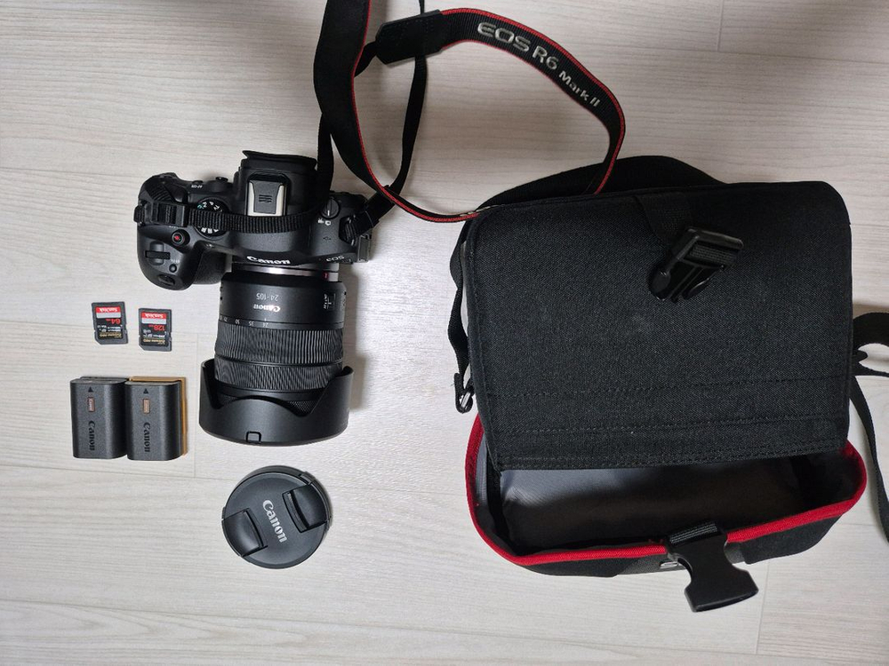캐논 EOS R6 Mark II+RF 24-105mm F4L IS USM KIT 이미지