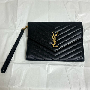 정품 풀박스 생로랑 카산드라 엔벨로프 클러치백